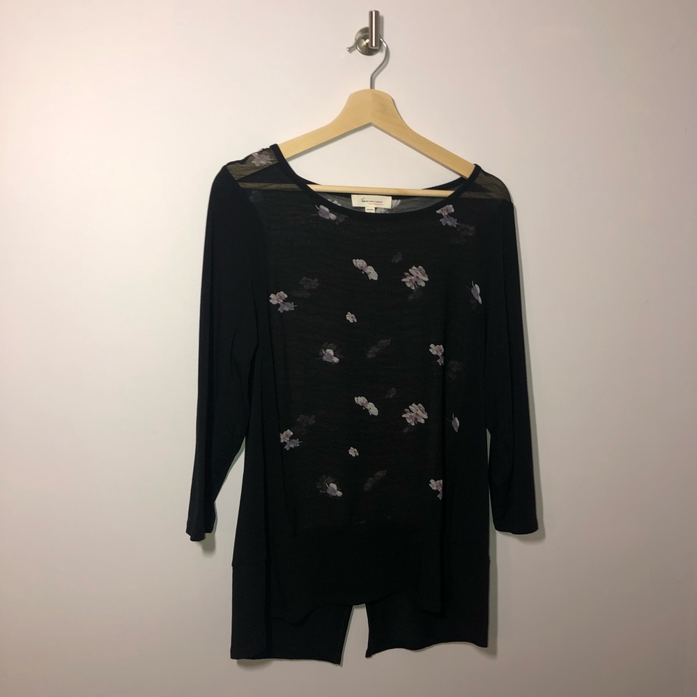 Two by Vince Camuto Floral Print Top